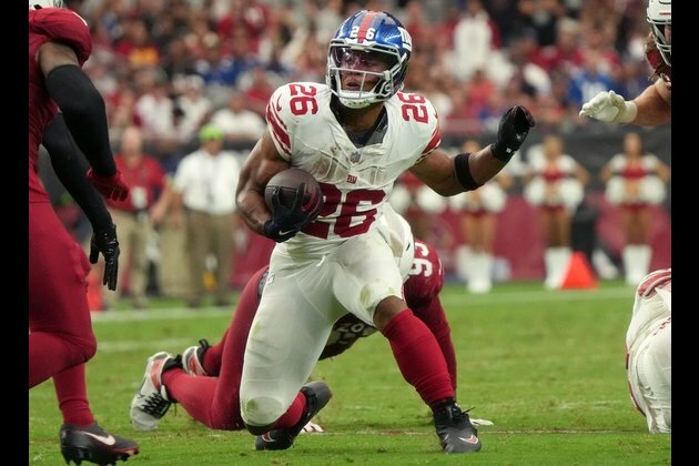 Giants' Daboll 'hopeful' Saquon Barkley avoided major injury