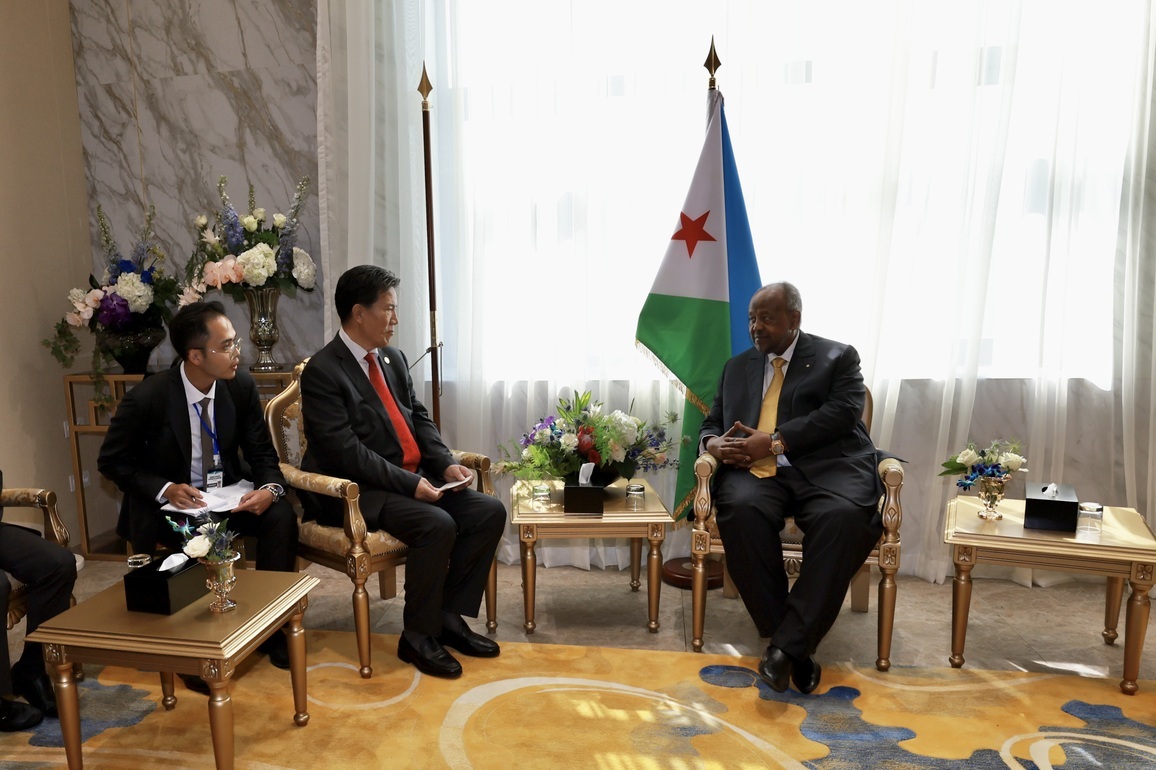DJIBOUTI-DJIBOUTI CITY-PRESIDENT-CHINA-XI JINPING-SPECIAL ENVOY-MEETING