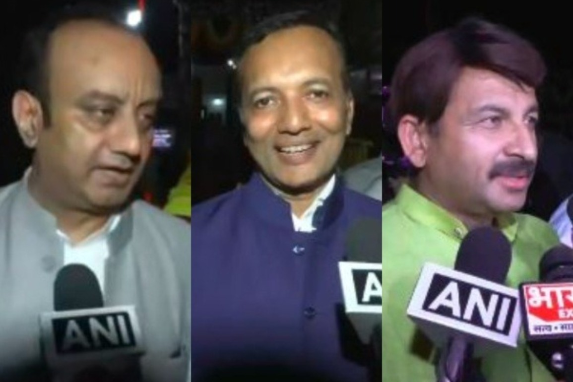BJP MPs hail CP Radhakrishnan's victory in Vice Presidential polls, call it "historic"