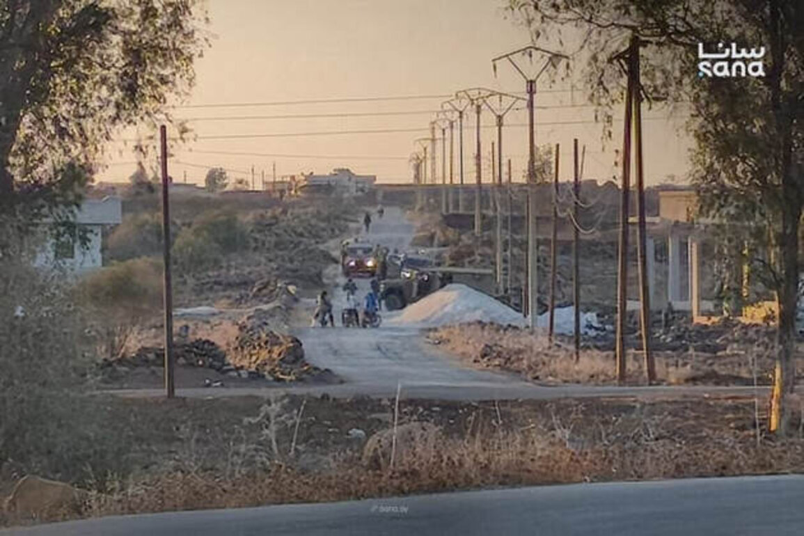 Israeli occupation forces conduct new incursion in Quneitra