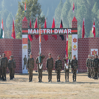 India-Nepal Joint Military Exercise Suryakiran underway in Uttarakhand