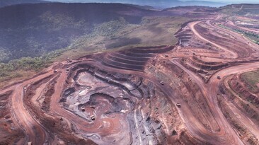  Operação de minério de ferro da Vale em Parauapebas, no PA