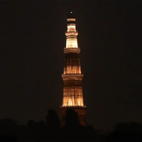 Cultural icons lit up as India celebrates festival of lights