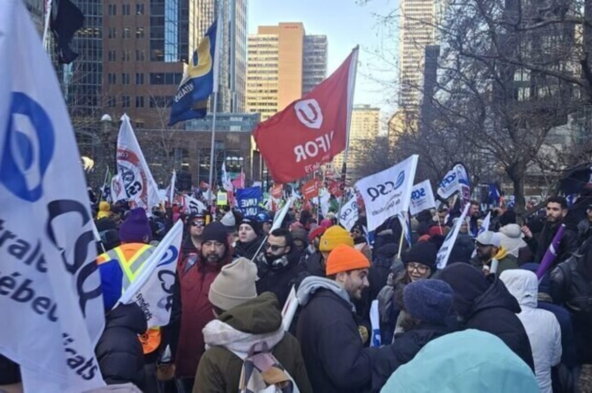 In the Streets of Montreal: Quebec's Solidary Heart Beats with Libertarian Strength