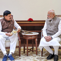 Delhi: Madhya Pradesh CM Mohan Yadav calls on PM Modi, invites him to visit state
