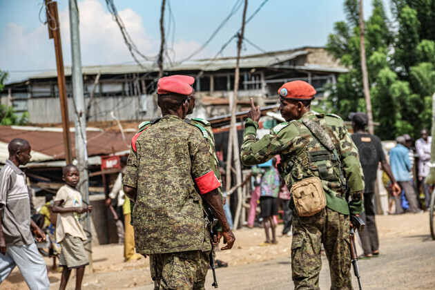 DR CONGO-SANGE-MILITARY PATROL