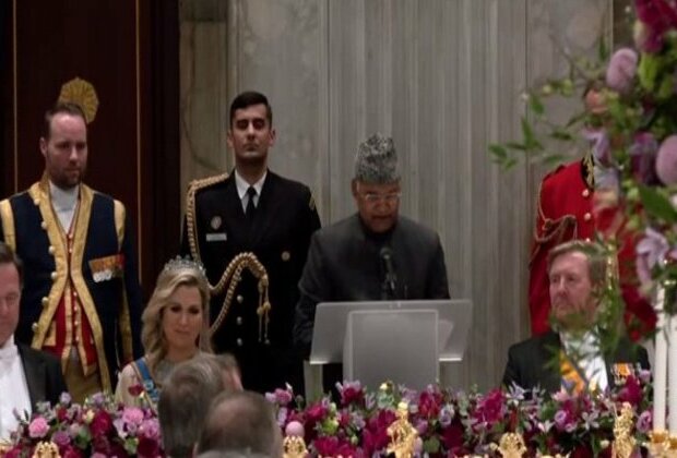 King of Netherlands hosts State Banquet in honour of President Kovind at Royal Palace