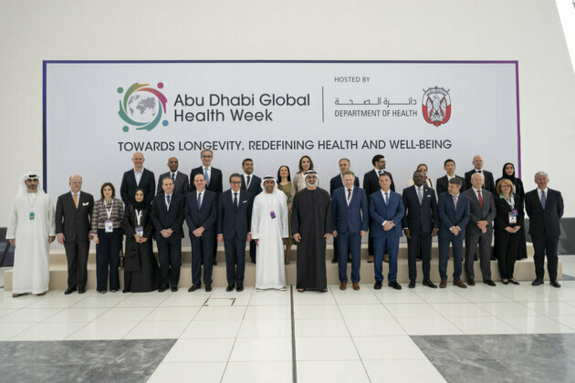 Khaled bin Mohamed bin Zayed attends opening ceremony of Abu Dhabi Global Health Week 2025