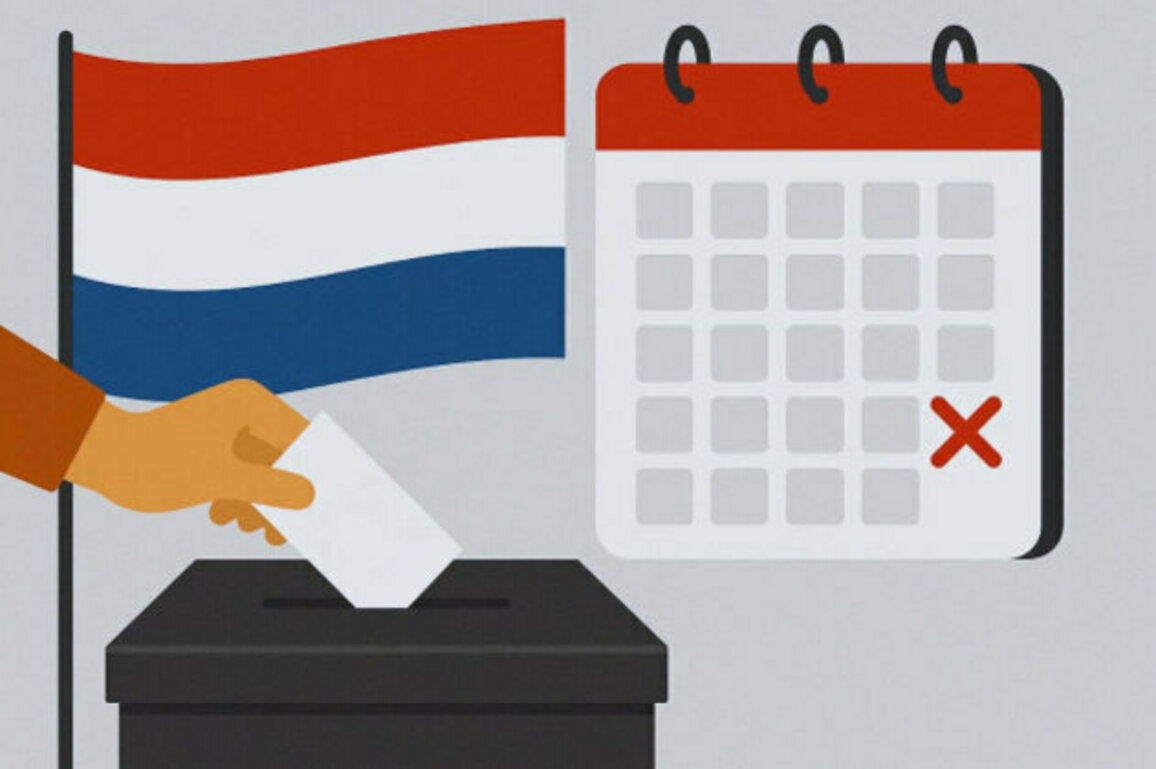 Netherlands Schedules Snap Parliamentary Elections for October 29