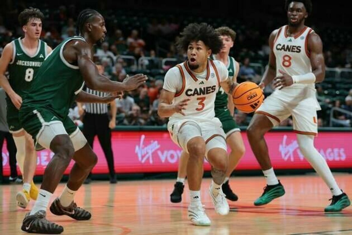 Miami continues to lean on newcomers with Stetson up next