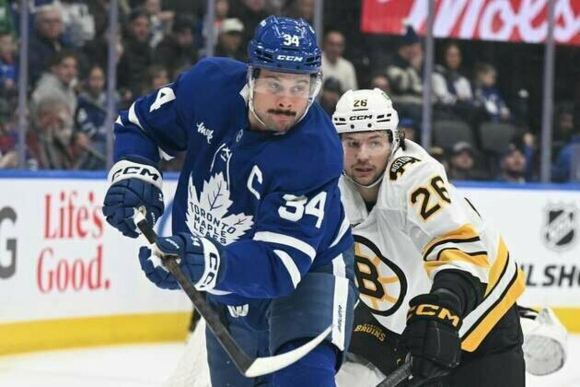 Report: Leafs' Auston Matthews to miss at least 1 week
