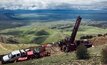 Drilling at Liberty Gold's Black Pine project in Idaho, USA