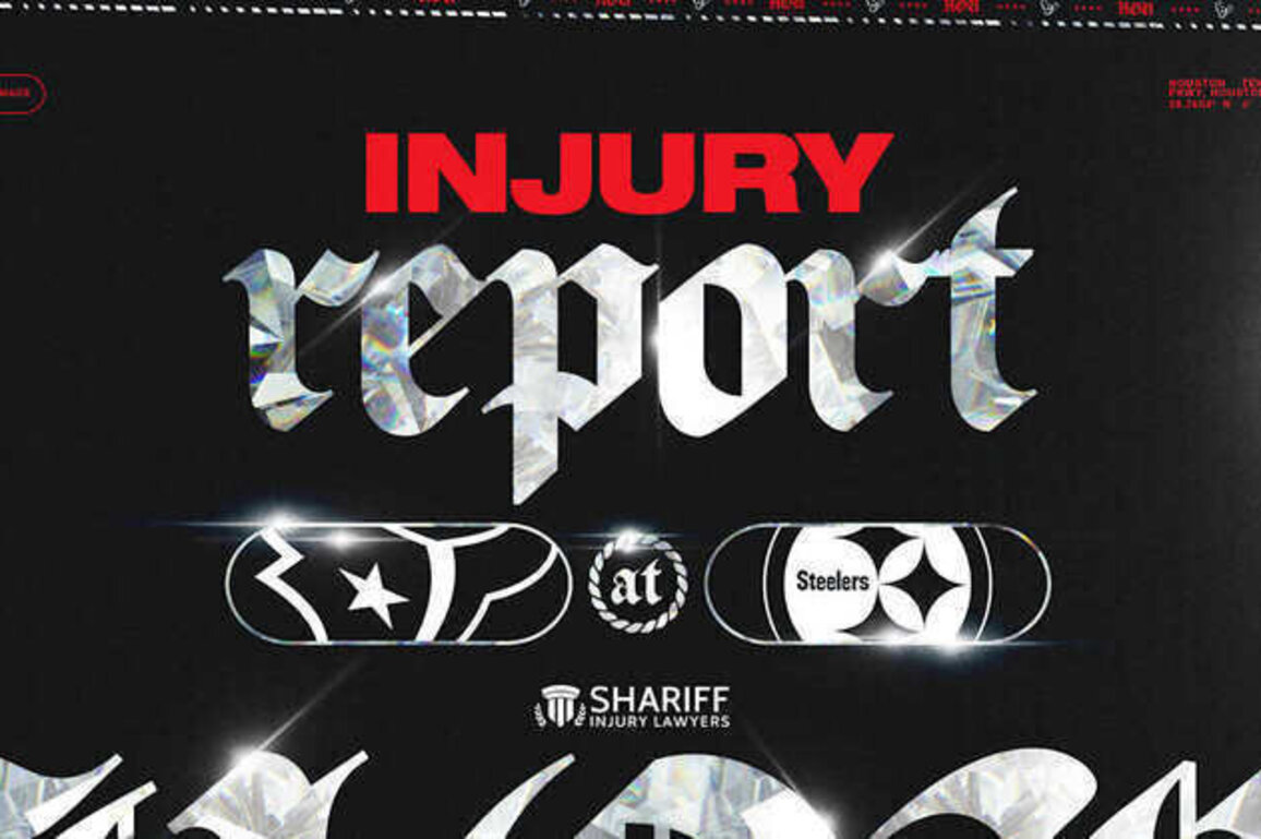 Wild Card Round Injury Report | Texans at Steelers