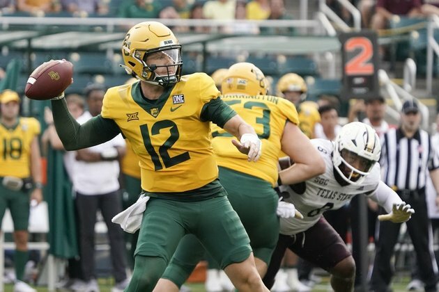 Baylor QB Blake Shapen not ready; Sawyer Robertson starts vs. Texas