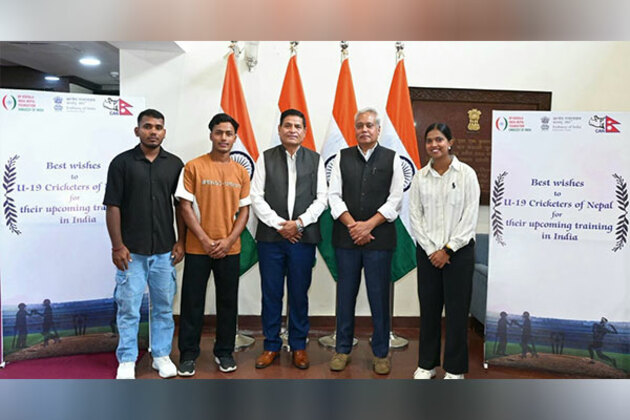 Indian Embassy in Kathmandu facilitates one-month training for Nepali U-19 cricketers in Bhopal