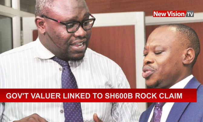 Gov't valuer linked to sh600b rock claim Gov't valuer linked to sh600b rock claim