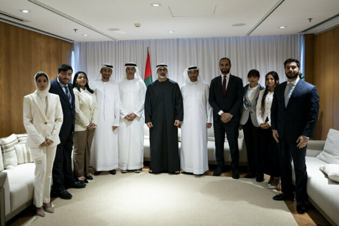 Crown Prince of Abu Dhabi meets UAE team at 17th BRICS Summit
