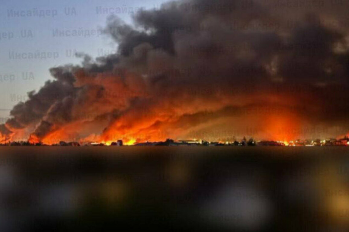 Kiev ablaze after reported overnight missile and drone barrage 