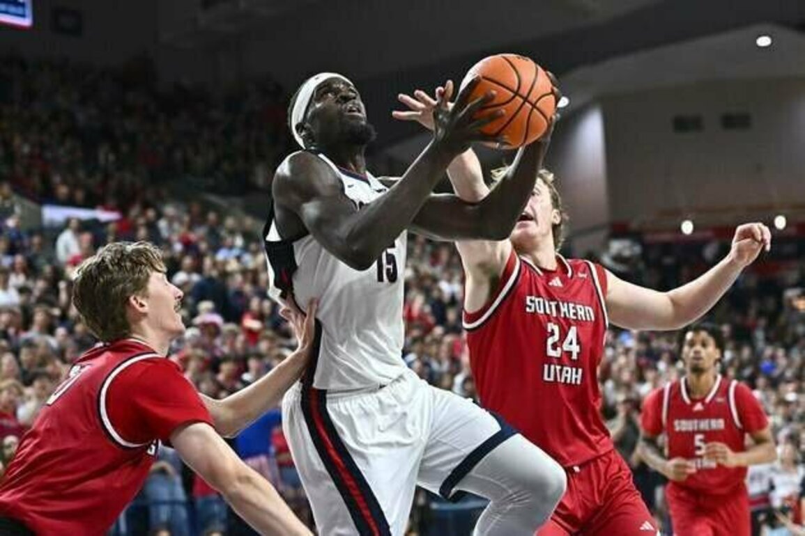 No. 13 Gonzaga powers to 72-point demolition of Southern Utah