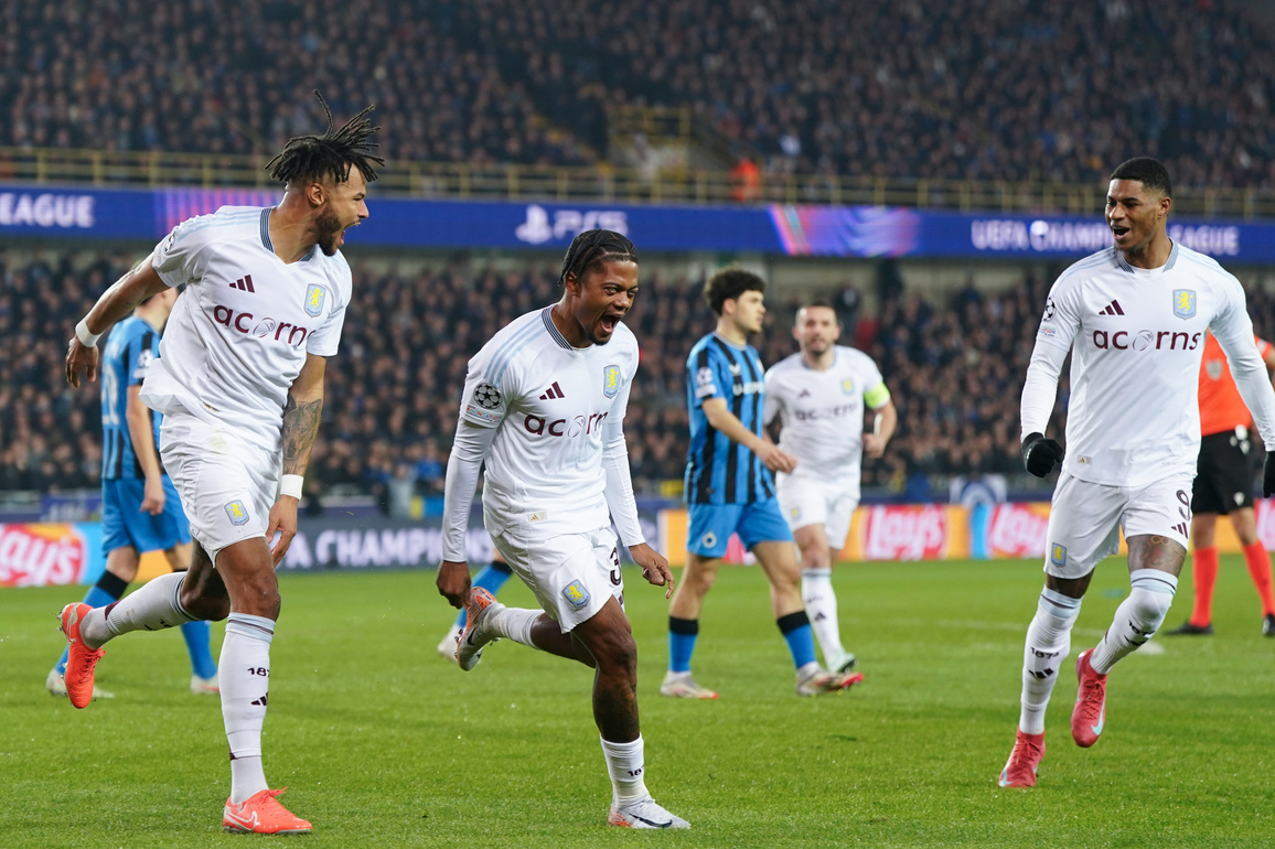 (SP)BELGIUM-BRUGES-FOOTBALL-UEFA CHAMPIONS LEAGUE-BRUGGE VS ASTON VILLA