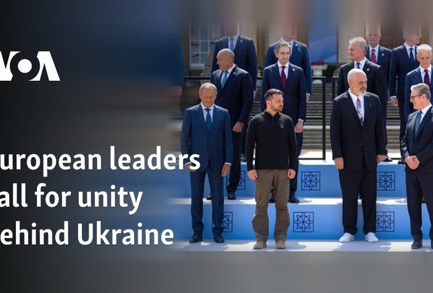 European leaders call for unity behind Ukraine