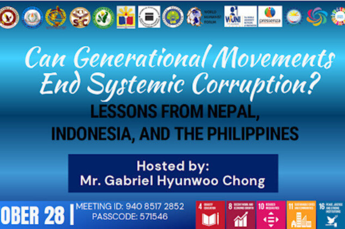 The Integrity Uprising: A Fight Against Corruption Across Generations