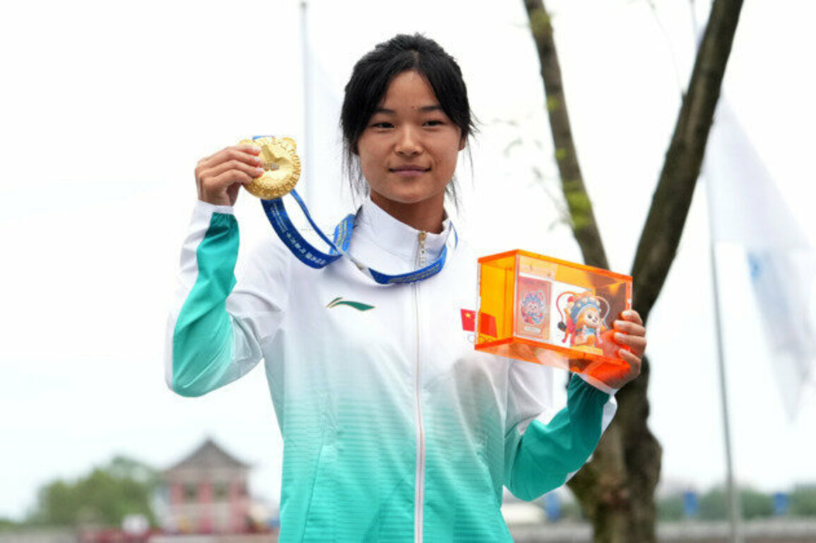 World Games final torchbearer Xu wins women's wakeboard gold