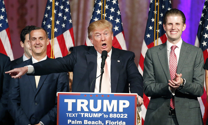 Trump campaign chief charged with battery of reporter Trump campaign chief charged with battery of reporter