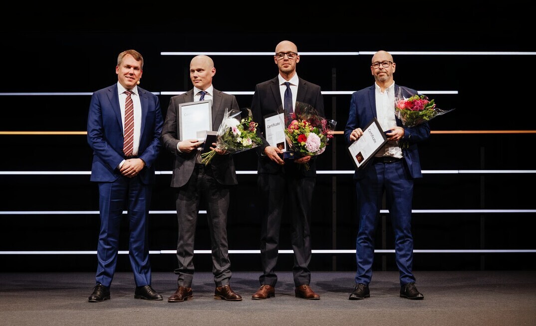 L-R: Stefan Widing, John Hammargren, Andreas Norman and Stefan Karlsson