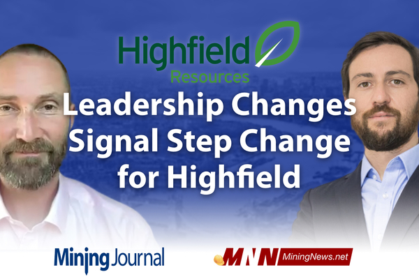 Leadership changes signal step change for Highfield