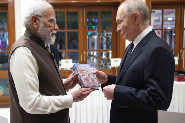 "Inspiration for millions": PM Modi gifts Russian edition of Bhagvad Gita to Putin