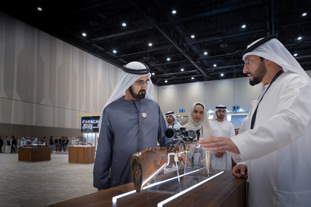 Mohammed bin Rashid visits Middle East Hunting Expo 2025