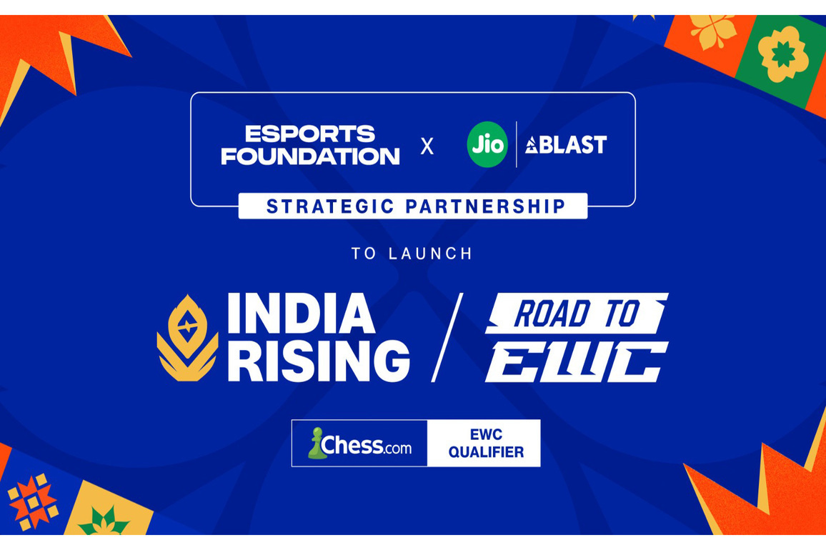 Esports Foundation, JioBLAST partner for 'India Rising: Road to EWC' festival