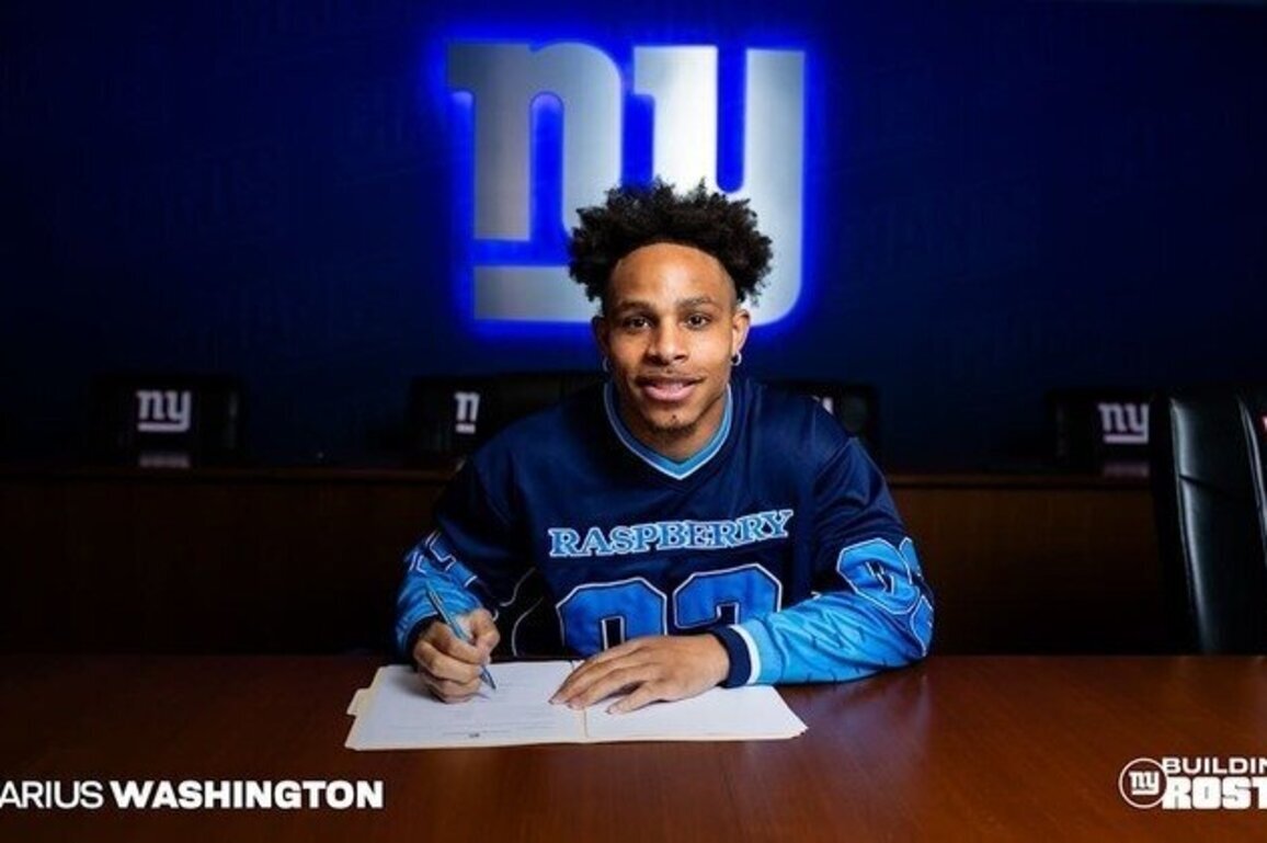 Giants sign safety Ar'Darius Washington