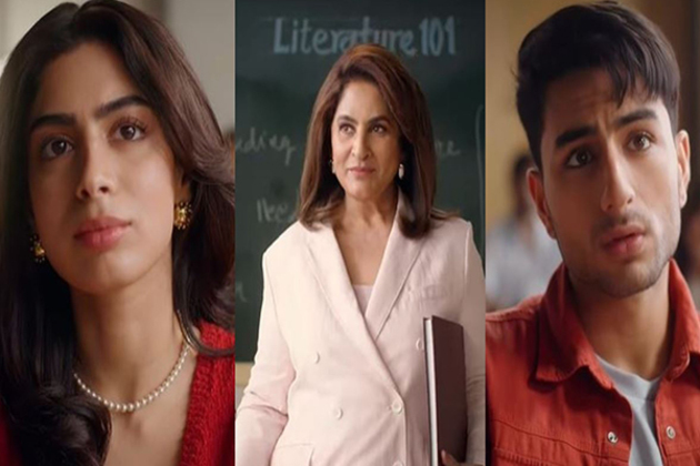 Archana Puran Singh returns as Ms Briganza in Ibrahim Ali Khan, Khushi Kapoor's 'Nadaaniyan' promo, release date unveiled