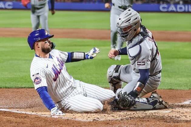 Carson Benge's third hit is 10th-inning winner as Mets edge Tigers