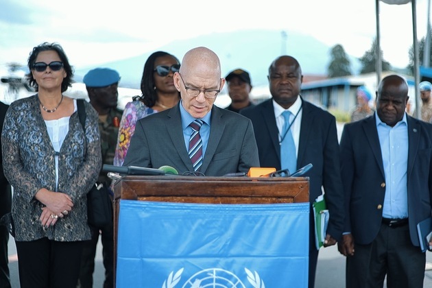 DR CONGO-GOMA-MONUSCO-VISIT