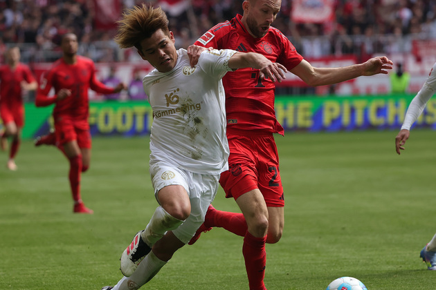 (SP)GERMANY-MUNICH-FOOTBALL-BUNDESLIGA-BAYERN MUNICH VS MAINZ