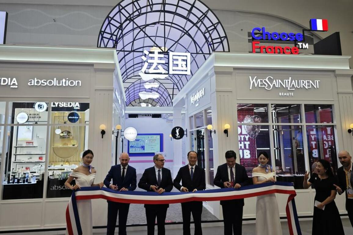 French enterprises show confidence in Chinese market at consumer products expo