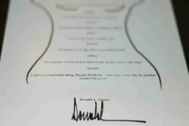 White House dismisses Trump 'birthday card' to Epstein as bulls**t