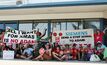 Frontline Action on Coal's protest in Mackay.