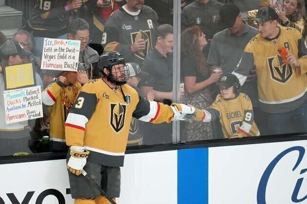 Brayden McNabb returns to action in Game 3 for Golden Knights