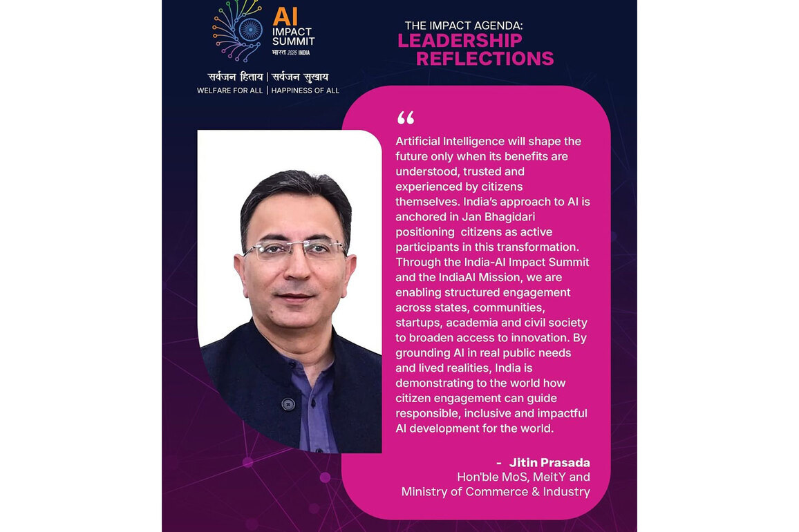 Jan Bhagidari to guide India's responsible AI push: MoS Jitin Prasada