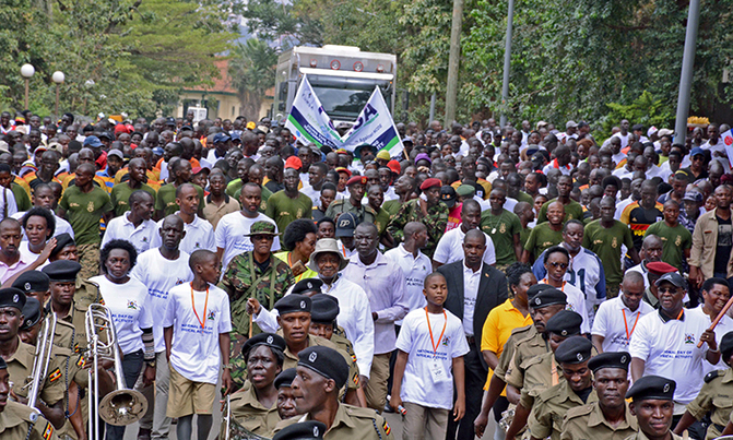 Museveni launches National Day of Physical Activity Museveni launches National Day of Physical Activity