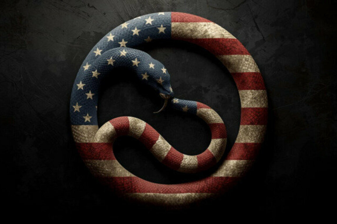 The Ourobourean Age: America at the Precipice of Self-Destruction
