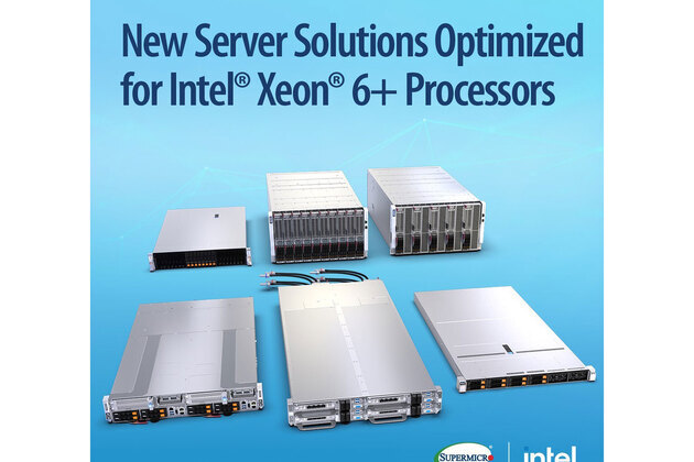 Supermicro Launches New Server Solutions with Intel Xeon 6+ Processors to Reduce TCO and Accelerate Time-to-Online for Large-Scale Cloud and Data Centers