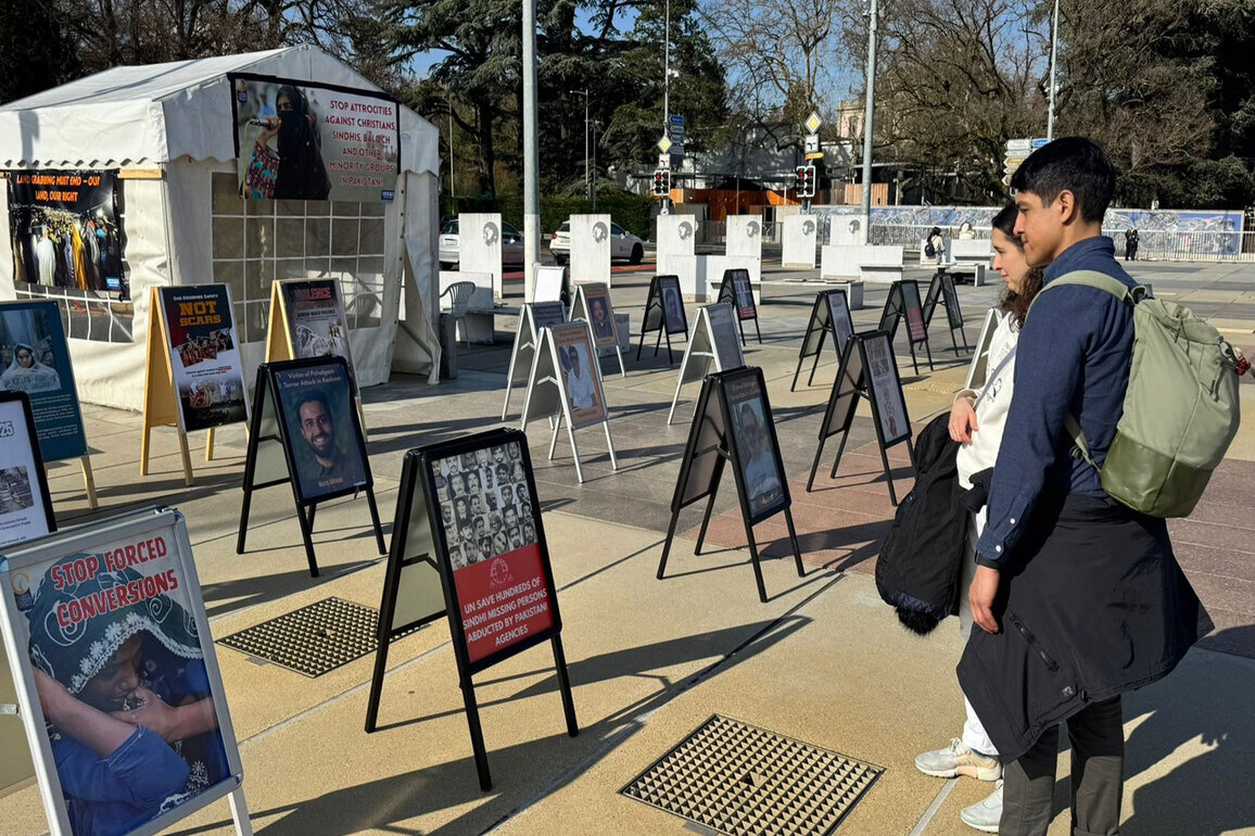 Exhibition at UNHRC highlights plight of minorities and terror links in Pakistan