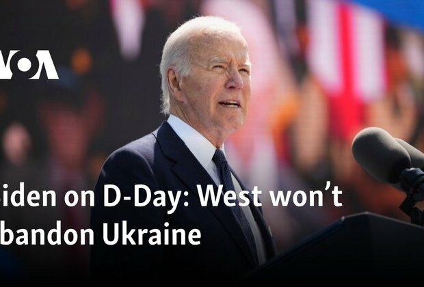 Biden on D-Day: West wont abandon Ukraine