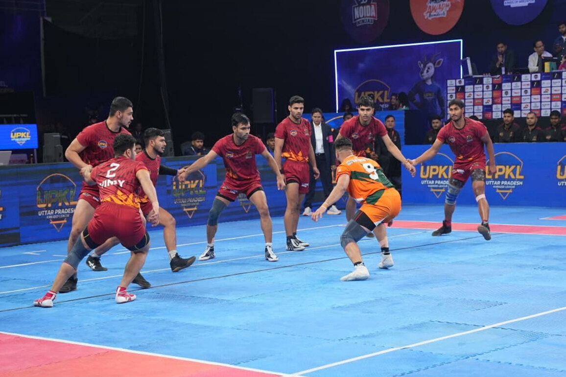 UPKL: Sangam Challengers overcome Kanpur Warriors fightback to reach second place