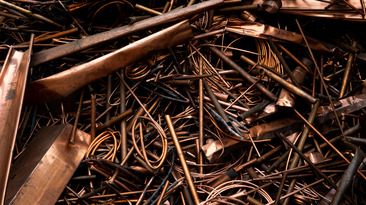 The growth of wind energy will increase copper demand.